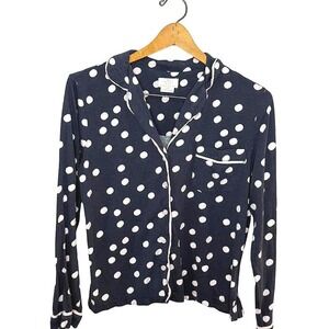 Women's Kate Spade New York Dream a Little Dream Polka Dot Pajama Top SIZE M